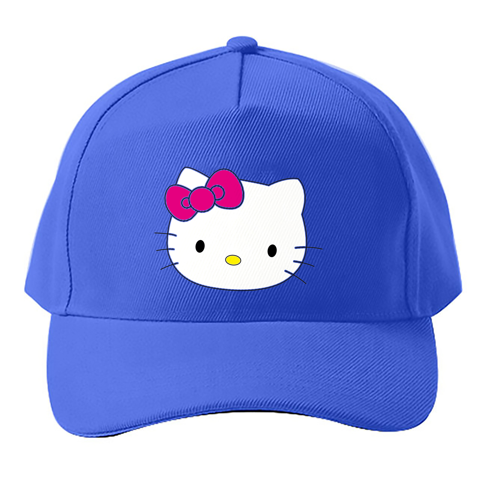 （画像用） Hello Kitty ハローキティ ベースボールキャップ 綿100％ 男女兼用 帽子 スポーツ
